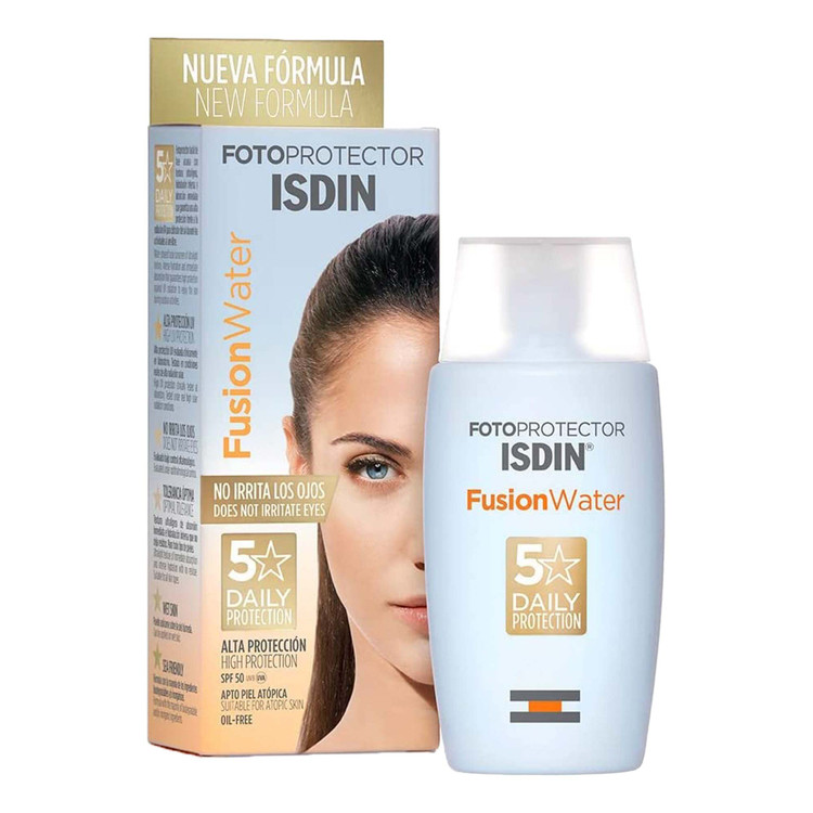 ضد آفتاب فیوژن واتر SPF50 بدون رنگ ایزدین