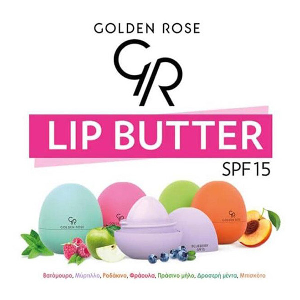 کره لب گلدن رز حاوی ضد آفتاب با spf15