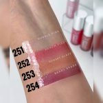 برق لب لیپ گلس گلدن رز مدل Shimmer Lip Glaze